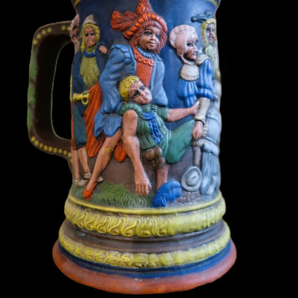Gift a Beer Guy Today Man Cave Gear Essential Vintage 3D German Style Beer Stein